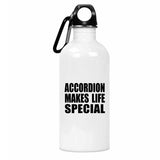 Accordion Makes Life Special - Water Bottle