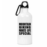 Mountain Biking Makes Life Special - Water Bottle