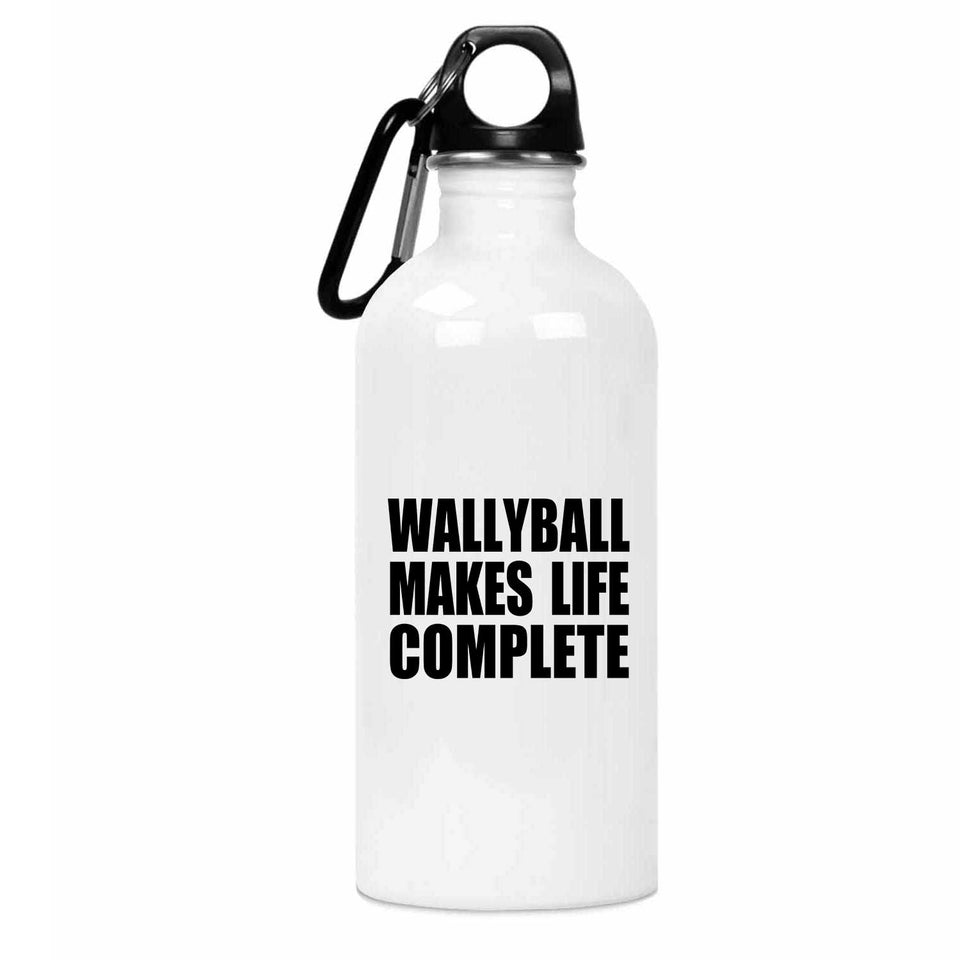 Wallyball Makes Life Complete - Water Bottle
