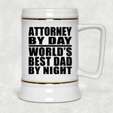Attorney By Day World's Best Dad By Night - Beer Stein