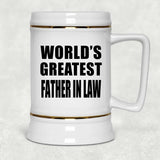 World's Greatest Father In Law - Beer Stein