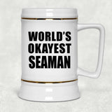 World's Okayest Seaman - Beer Stein
