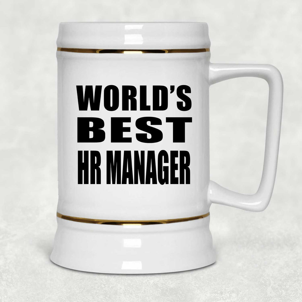 World's Best HR Manager - Beer Stein