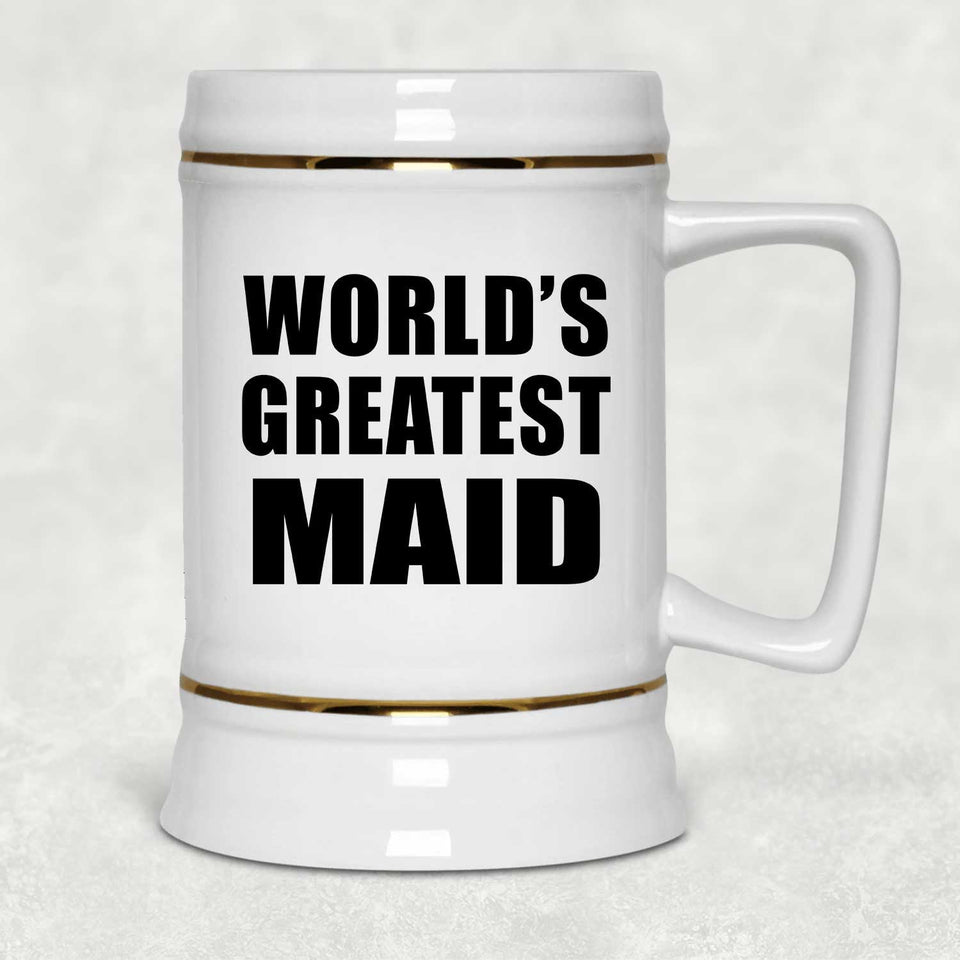 World's Greatest Maid - Beer Stein
