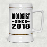 Biologist Since 2018 - Beer Stein
