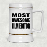Most Awesome Film Editor - Beer Stein