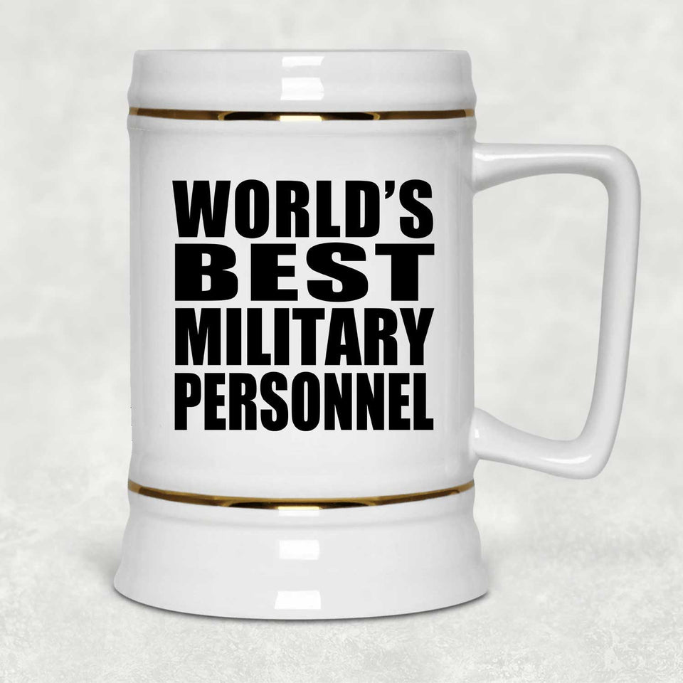 World's Best Military Personnel - Beer Stein