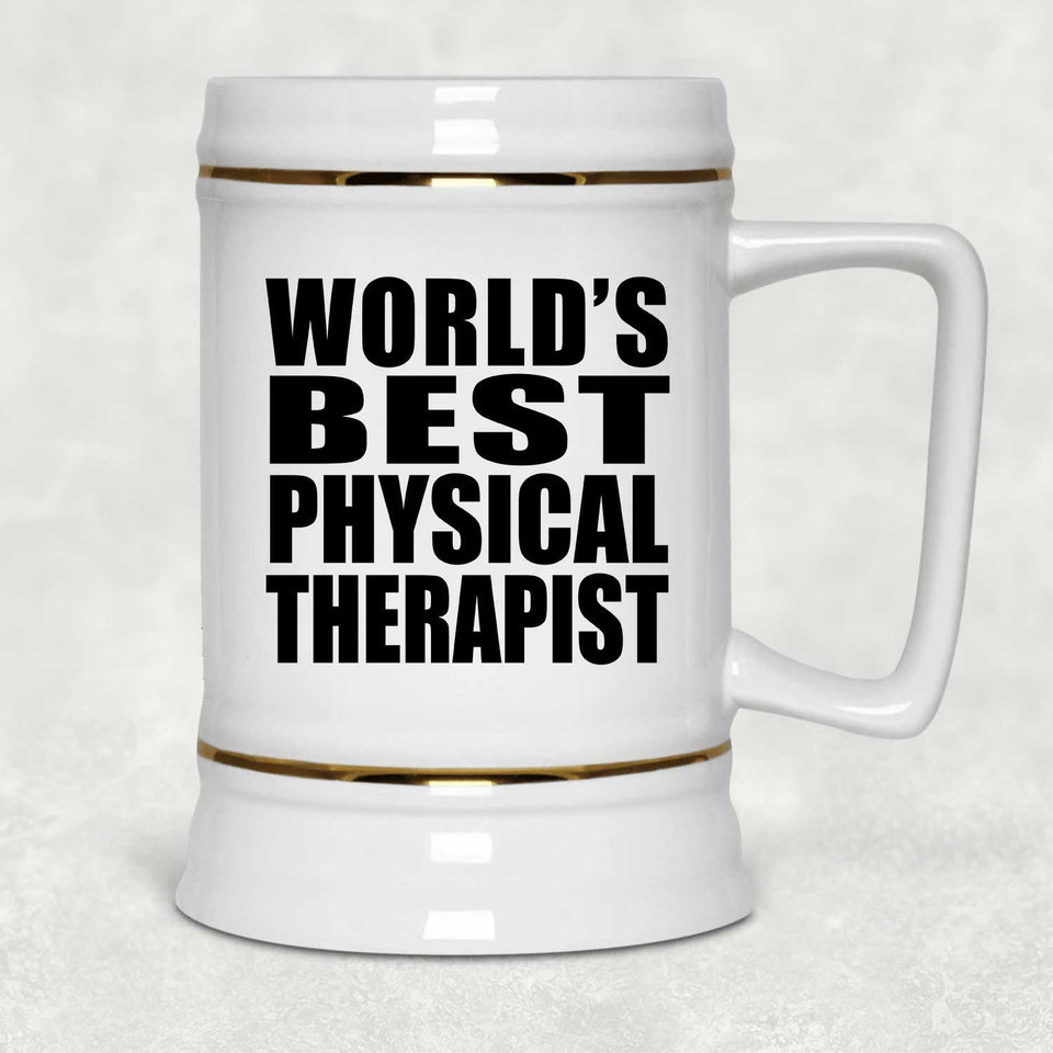 World's Best Physical Therapist - Beer Stein