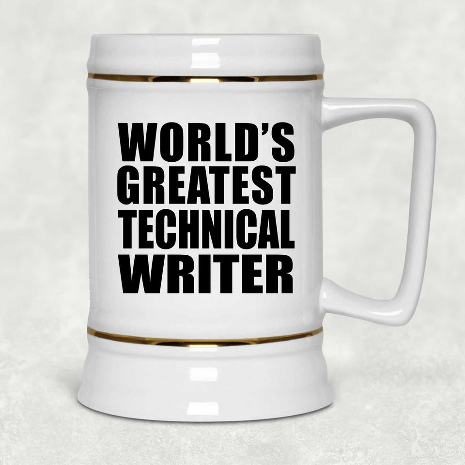 World's Greatest Technical Writer - Beer Stein