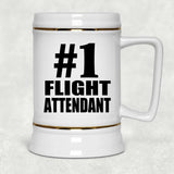 Number One #1 Flight Attendant - Beer Stein