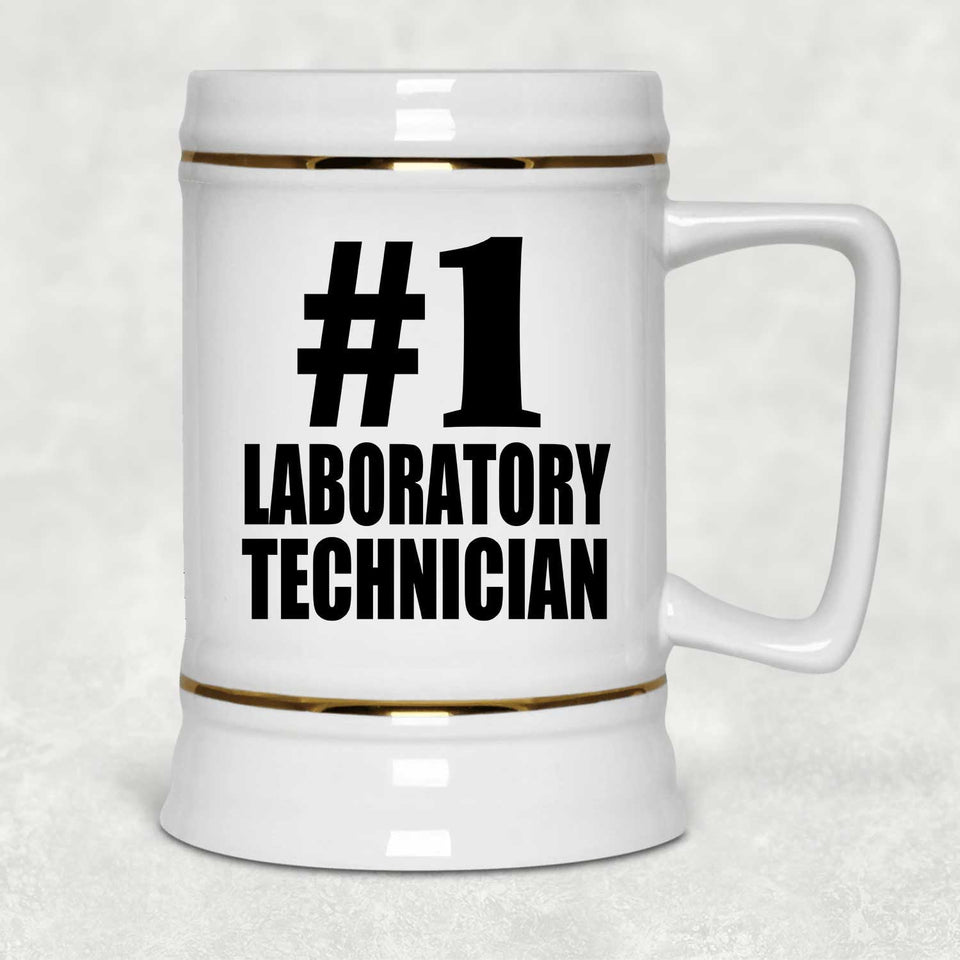 Number One #1 Laboratory Technician - Beer Stein