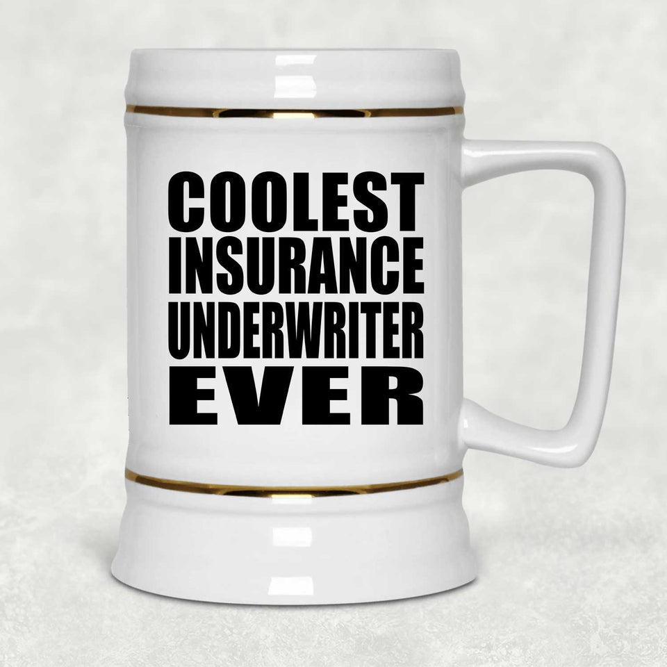 Coolest Insurance Underwriter Ever - Beer Stein