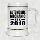 Automobile Mechanic Established EST. 2018 - Beer Stein