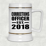 Corrections Officer Established EST. 2018 - Beer Stein
