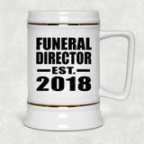 Funeral Director Established EST. 2018 - Beer Stein