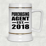 Purchasing Agent Established EST. 2018 - Beer Stein