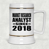 Market Research Analyst Since 2018 - Beer Stein