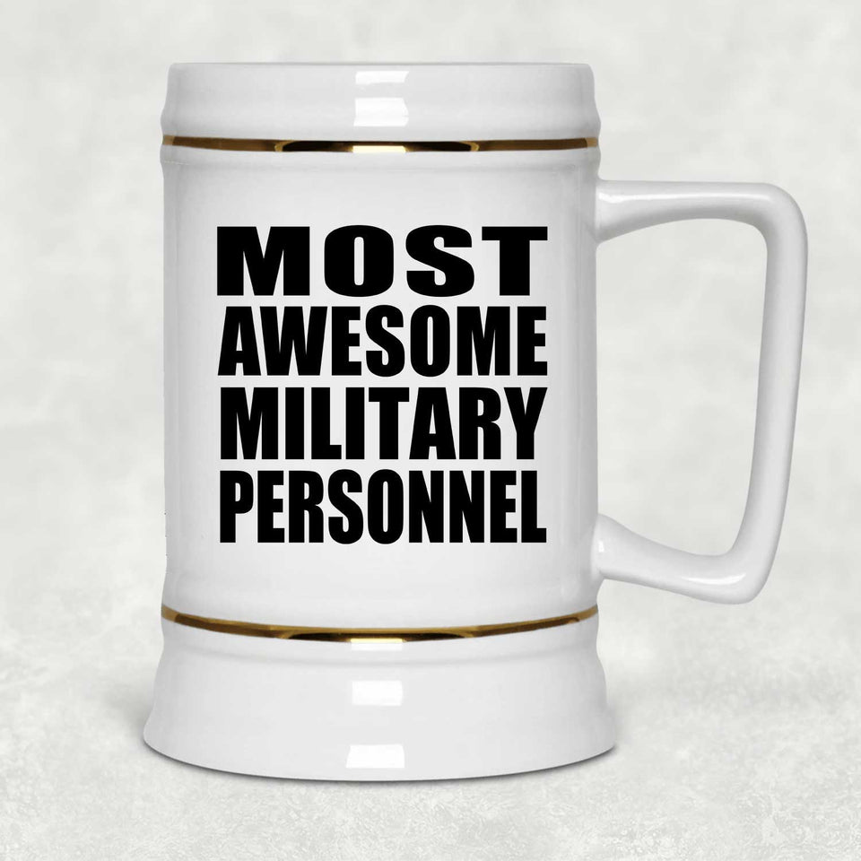 Most Awesome Military Personnel - Beer Stein
