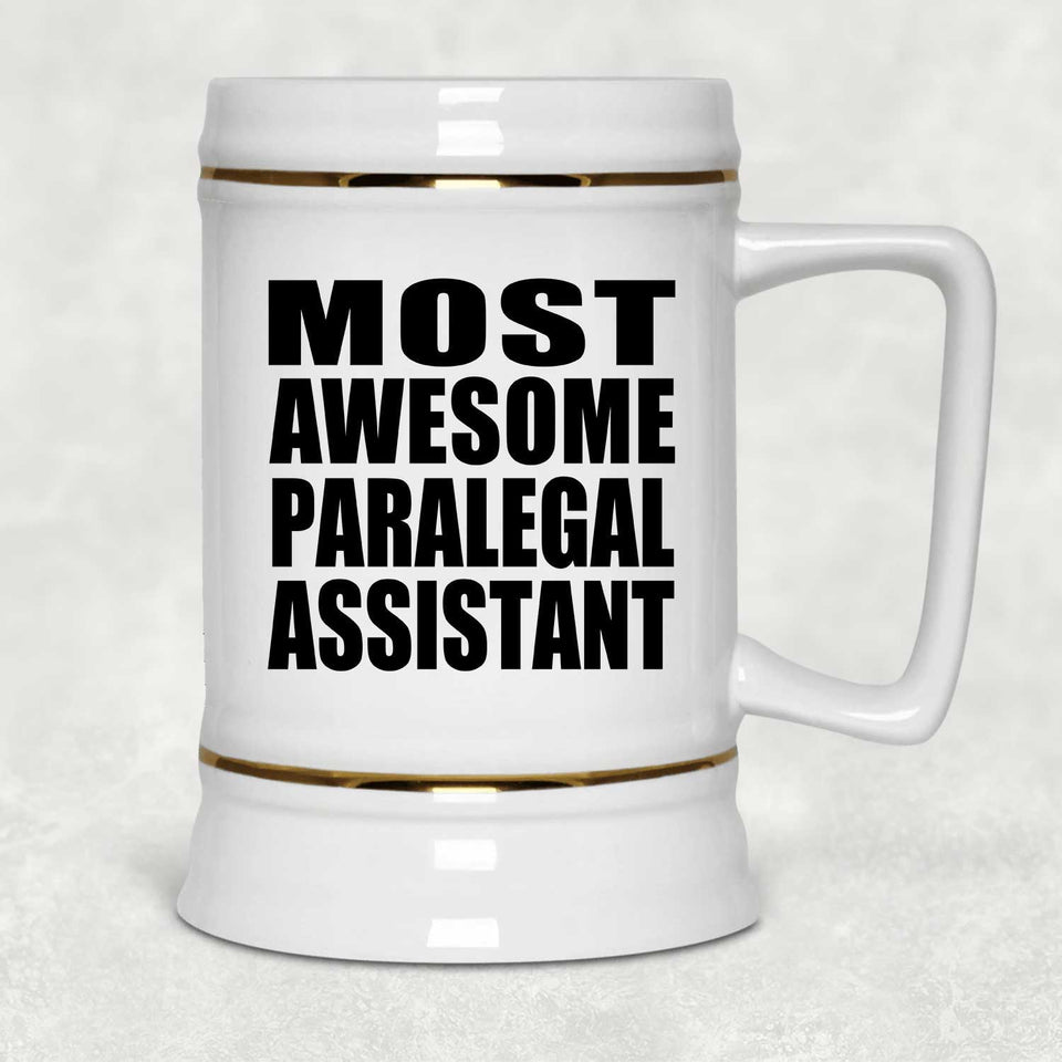 Most Awesome Paralegal Assistant - Beer Stein
