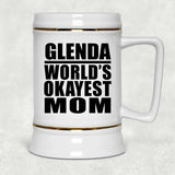 Glenda World's Okayest Mom - Beer Stein