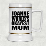 Joanne World's Okayest Mum - Beer Stein