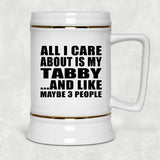 All I Care About Is My Tabby - Beer Stein