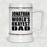 Jonathan World's Okayest Dad - Beer Stein