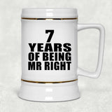 7th Anniversary 7 Years Of Being Mr Right - Beer Stein
