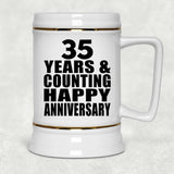 Happy 35th Anniversary 35 Years & Counting - Beer Stein