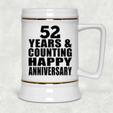 Happy 52nd Anniversary 52 Years & Counting - Beer Stein