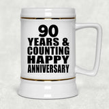 Happy 90th Anniversary 90 Years & Counting - Beer Stein