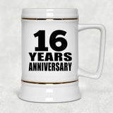 16th Anniversary 16 Years - Beer Stein
