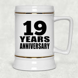 19th Anniversary 19 Years - Beer Stein