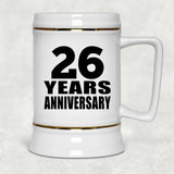 26th Anniversary 26 Years - Beer Stein