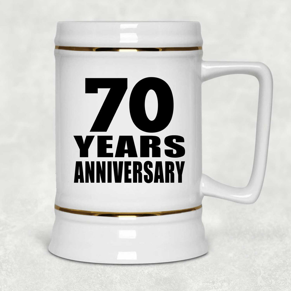 70th Anniversary 70 Years - Beer Stein