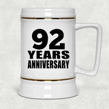 92nd Anniversary 92 Years - Beer Stein