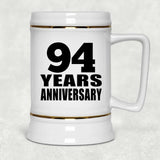 94th Anniversary 94 Years - Beer Stein