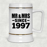 27th Anniversary Mr & Mrs Since 1997 - Beer Stein