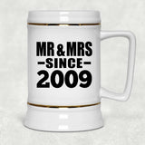 15th Anniversary Mr & Mrs Since 2009 - Beer Stein