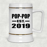 Pop-Pop Established EST. 2019 - Beer Stein