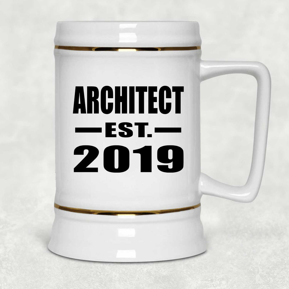 Architect Established EST. 2019 - Beer Stein