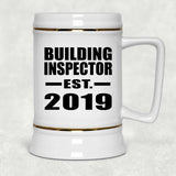 Building Inspector Established EST. 2019 - Beer Stein