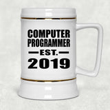 Computer Programmer Established EST. 2019 - Beer Stein