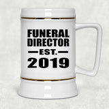 Funeral Director Established EST. 2019 - Beer Stein