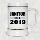 Janitor Established EST. 2019 - Beer Stein