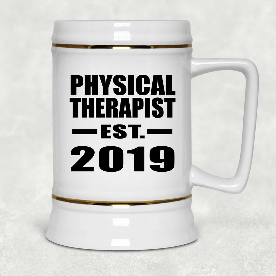Physical Therapist Established EST. 2019 - Beer Stein
