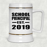 School Principal Established EST. 2019 - Beer Stein