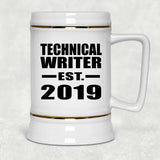 Technical Writer Established EST. 2019 - Beer Stein