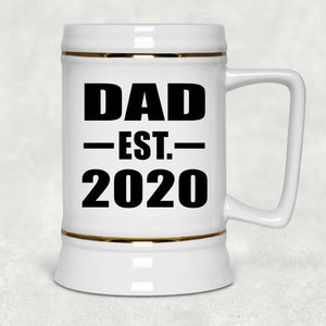 Dad Established EST. 2020 - Beer Stein