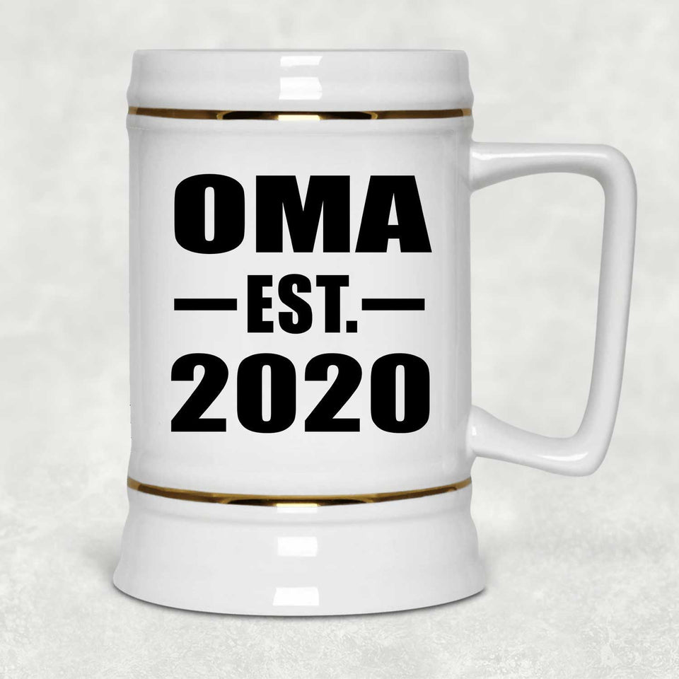 Oma Established EST. 2020 - Beer Stein